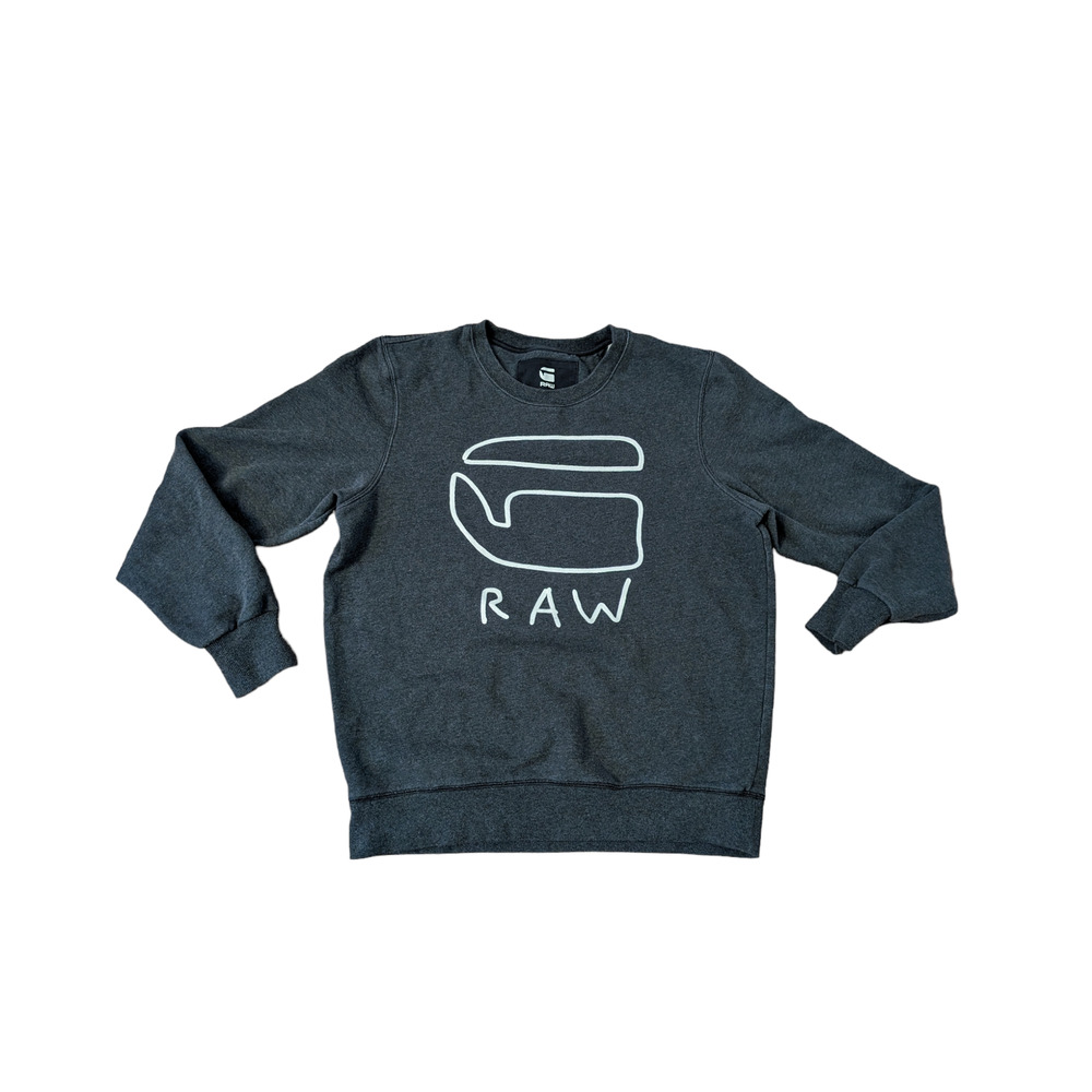 G Star Mens Large Gray Mens Large Crewneck in good condition.